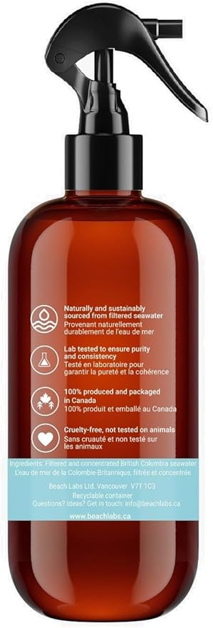 Magnesium Oil Spray - Ocean-Sourced Magnesium for Daily Wellness | 100% Natural with 40+ Trace Minerals | 8 fl oz