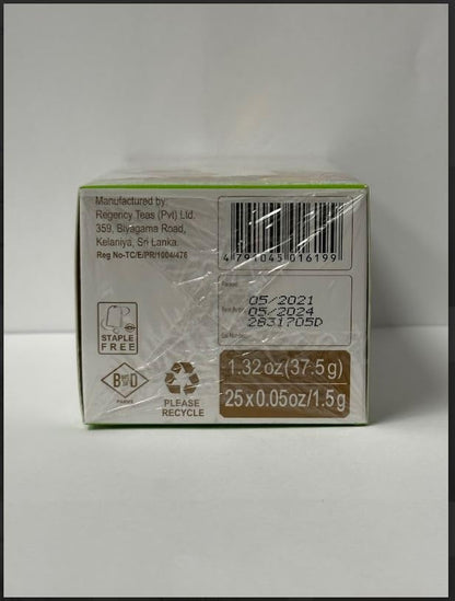 HYLEYS Tea Garcinia Cambogia Green Tea 5 Flavors Assortment - 25 Tea Bags