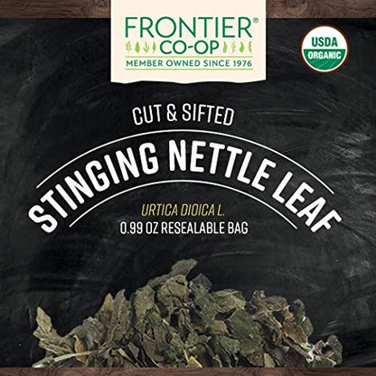 Frontier Co-op Organic Cut and Sifted Stinging Nettle Leaf 0.99oz