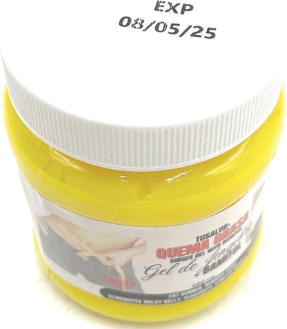Ginger & Bamitol Slimming Body Gel – Natural Fat Reducer, 8.45 fl oz
