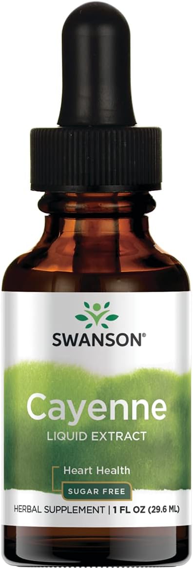 Swanson Cayenne Liquid Extract 1 FL OZ
