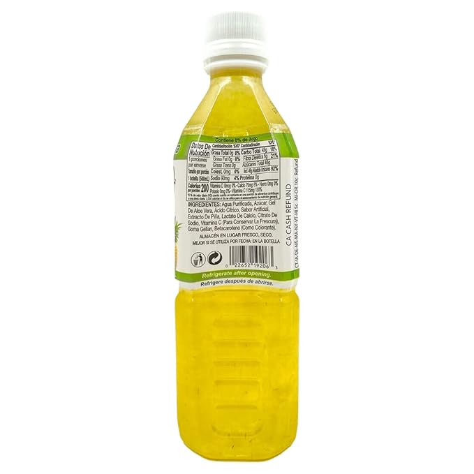 Parrot Brand Aloe Pineapple 16.9 fl.oz.（Pack of 10）