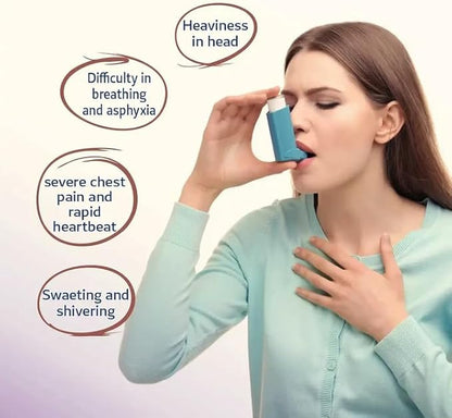 Healthy Lungs 120 Capsules, Ayurvedic Healthy Supplements for Men and Women, Rich in Tulsi (Holy Basil) & Other Herbs - 100% Natural, No Added Chemicals and Gluten Free, 120 Capsules