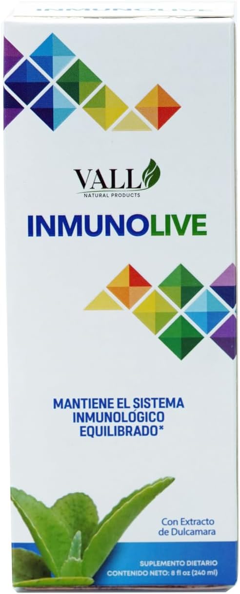 Vall-Inmunolive - Alfalfa and Dulcamara Oral Solution, 8 Fl Oz