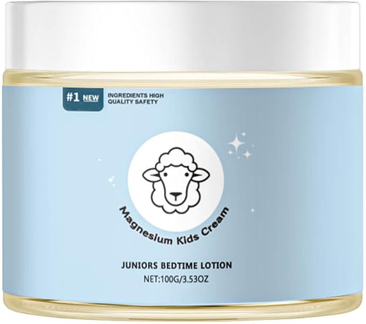 Magnesium Lotion for Kids – Magnesium Lotion for Sleep for Sleep & Relaxation – Bedtime Support Without Melatonin – Gentle Topical Formula for Nighttime Comfort (3.53 oz)
