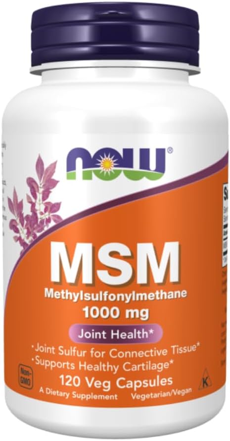 Now Foods, Msm 1000mg, 120 Capsules
