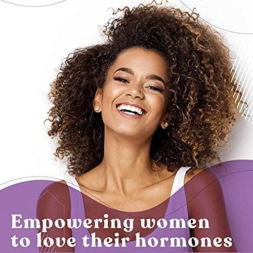 Flow and Glow Natural Hormone Balance for Women - PMS & Menopause Relief for Cramps, Mood Swings & Night Sweats with Donq Quai & Black Cohosh for Menopause - 60 Vegan Capsules (1 Pack)