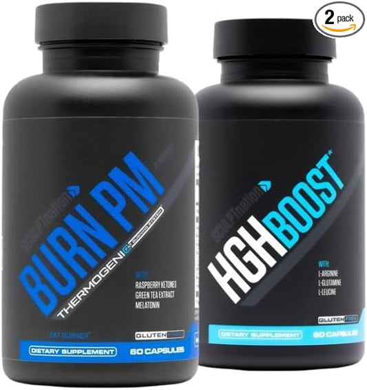 Sculpt Nation by V Shred Burn PM and L-Arginine Bundle