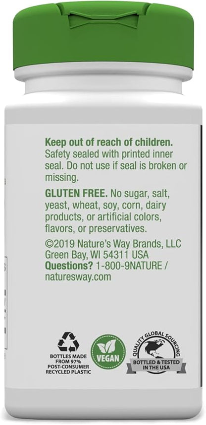 Nature's Way Black Cohosh Root, Traditional Women's Health Remedy*, 540 mg, 100 Vegan Capsules (Pack of 2)