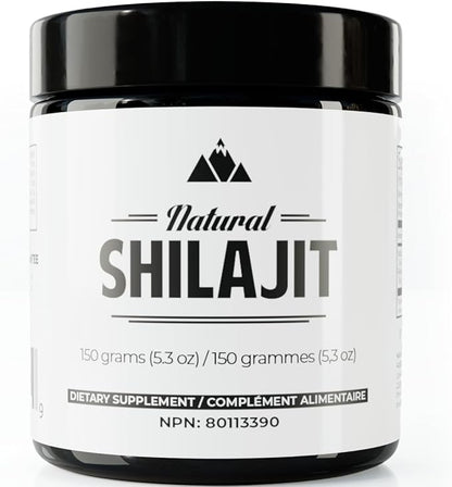 NATURAL SHILAJIT Bundle – 5.3 oz Resin + 30 Shilajit Honey Sticks with Raw Honey, Fulvic Acid & Trace Minerals for Energy & Immune Support