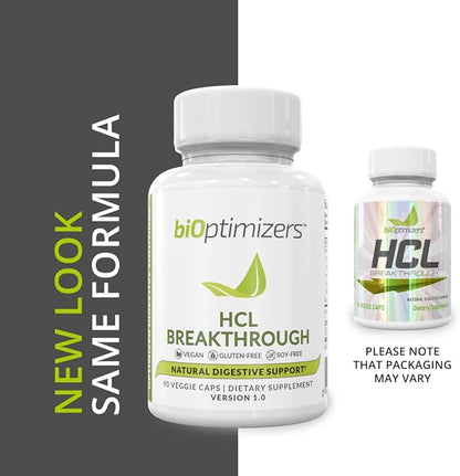 BiOptimizers - P3-OM (60 Capsules) and HCL Breakthrough (90 Capsules) Supplement Bundle