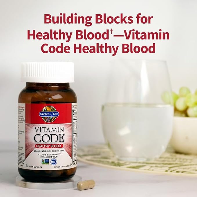 Vitamin Code Healthy Blood 60ct Capsules