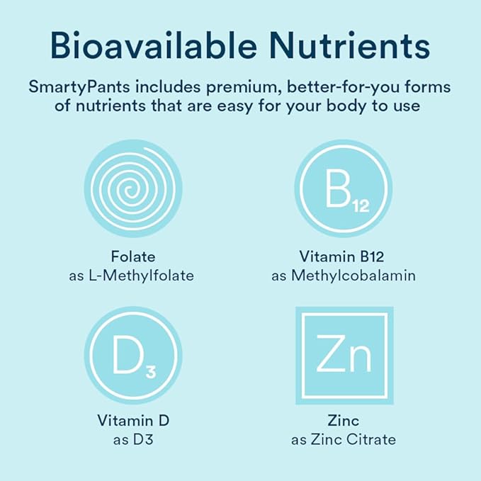 SMARTYPANTS Organic Men's Multivitamin & Probiotics, 120 CT