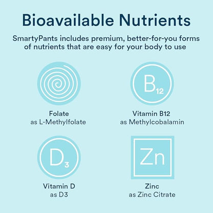 SMARTYPANTS Organic Men's Multivitamin & Probiotics, 120 CT