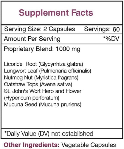 Secrets of the Tribe - Quit Secret, Nicotine Withdrawal Support, Herbal Supplement Blend (120 Capsules)