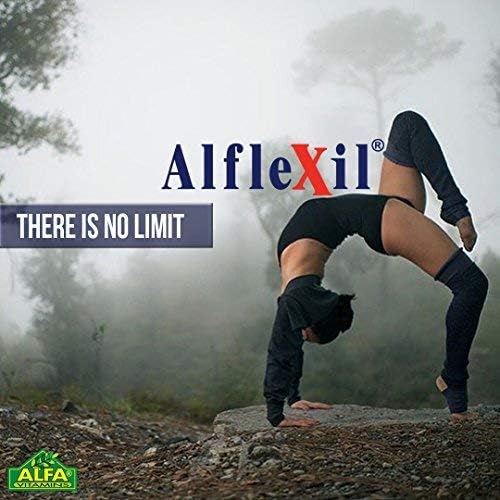 Alflexil Premium Glucosamine & Chondroitin Nutritional Supplement - Healthy Joint, Bone & Knee Support - Rich In MSM & Collagen - Organic natural Ingredients - Made In USA - 120 Capsules