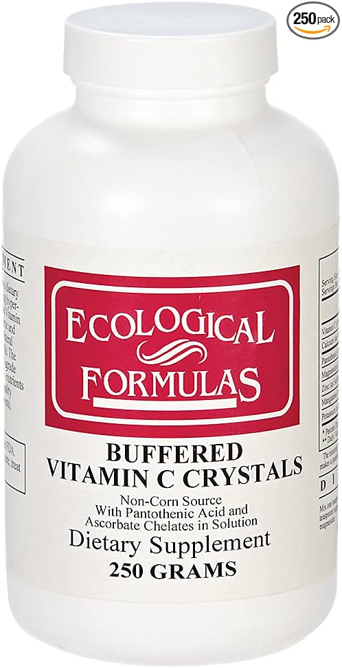 Ecological Formulas - Buffered Vitamin C Crystals 250 gms [Health and Beauty]