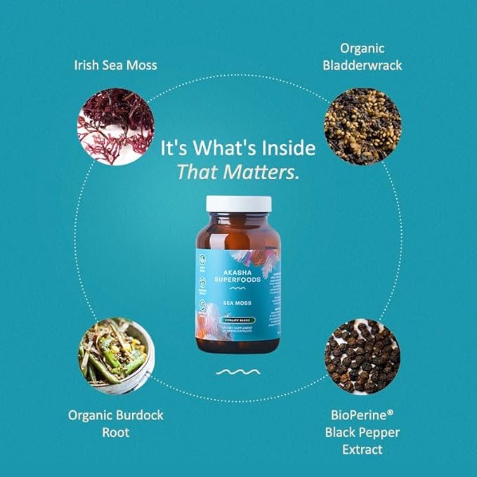 Sea Moss Capsules & Irish Sea Moss Gel