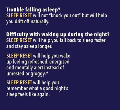 Regen HF Sleep Reset | Natural Sleep Aid Supplement | No Melatonin | Made in The USA