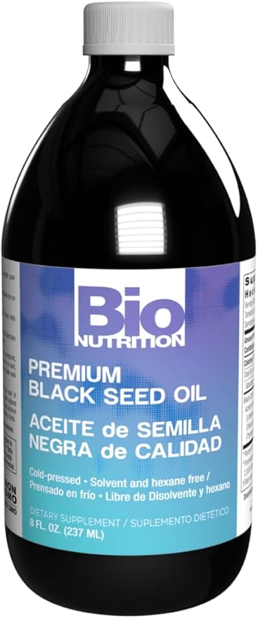 BIO NUTRITION INC. Black Seed Oil, 0.02 Pound