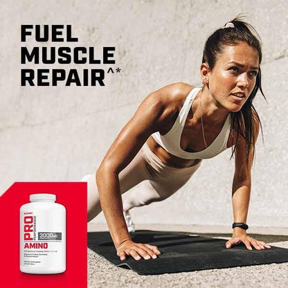 GNC Pro Performance Amino 3000mg, 240 Softgels, Supports Protein Synthesis and Muscle Repair