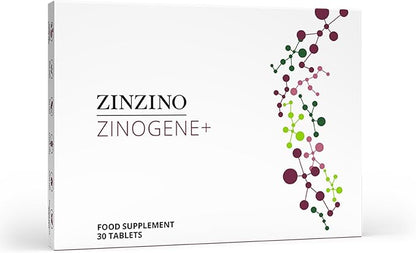ZinoGene+ - Deep Cleanse Supplement with Fucoidans, Polyphenols, Vitamin C & Zinc - Supports Revitalized Health - 30 Tablets