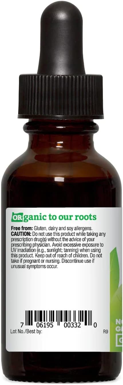 Oregon's Wild Harvest Fresh Organic St. John's Wort Extract, 1 Fluid Ounce