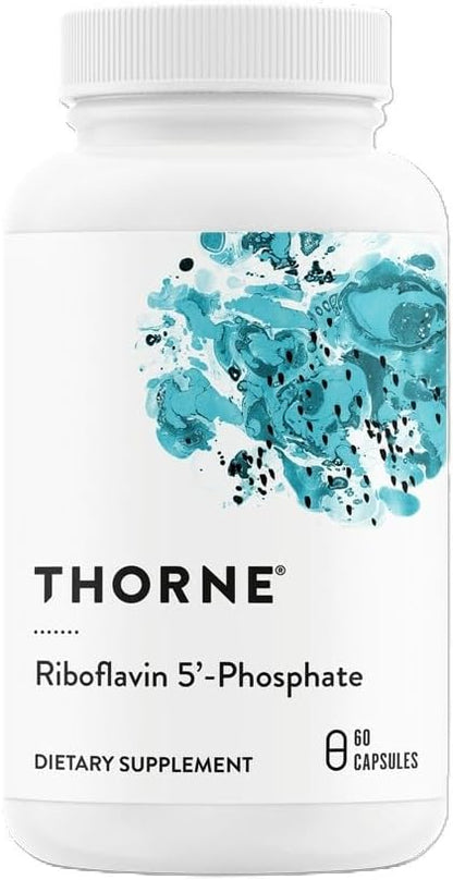 THORNE Riboflavin 5'-Phosphate - Bioactive Form of Vitamin B2 for Methylation Support* - 60 Capsules