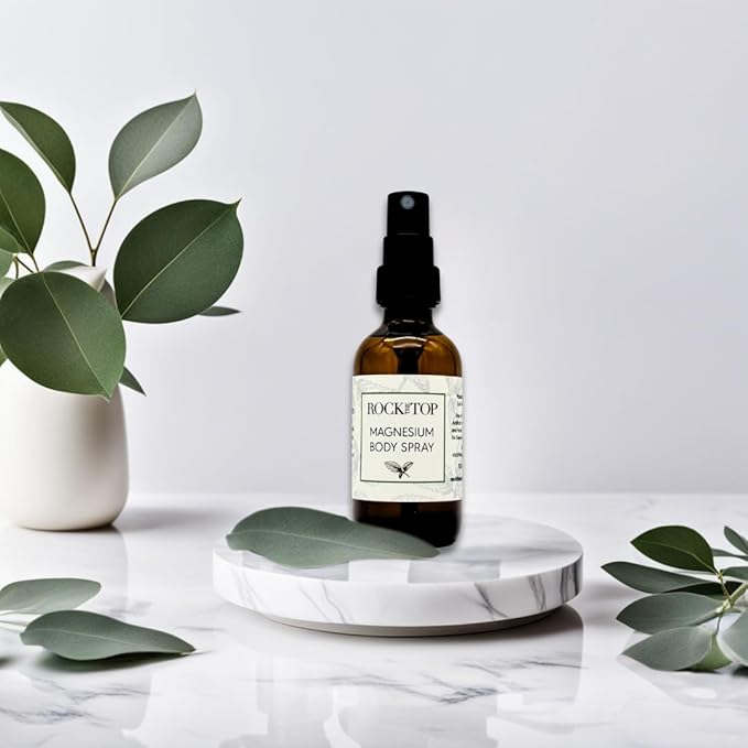 USA Made Magnesium Spray - Magnesium Oil Spray Made with Magnesium Chloride Ancient Minerals Magnesium Flakes. This Pure Magnesium Oil Spray infuses Reiki into Liquid Magnesium Blend.