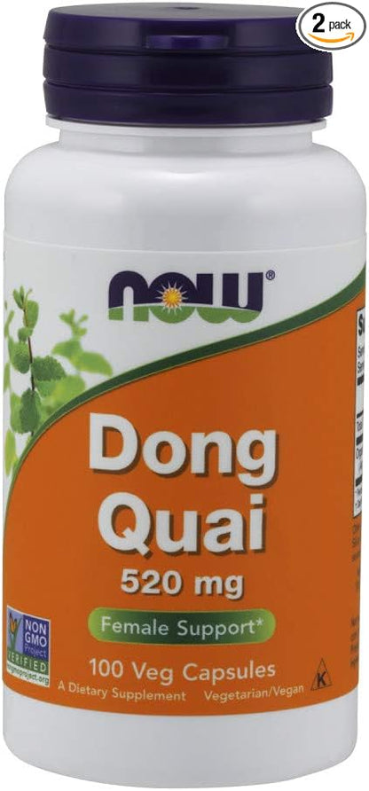 Dong Quai 520mg 100 Capsules (Pack of 2)