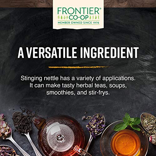 Frontier Co-op Organic Cut and Sifted Stinging Nettle Leaf 1lb | Pack of 2