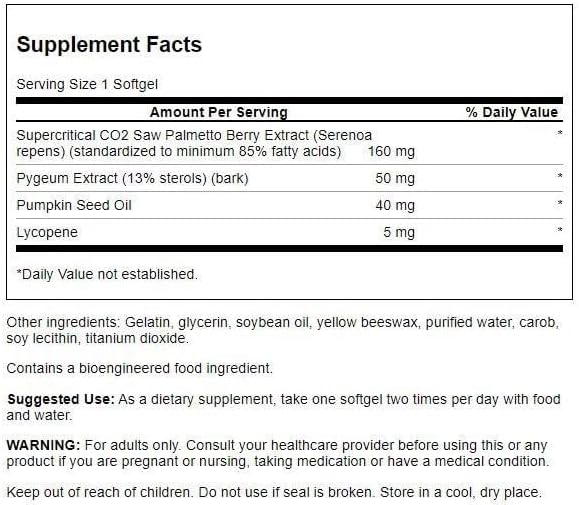 Swanson Saw Palmetto Combo 60 Sgels