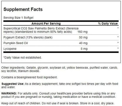Swanson Saw Palmetto Combo 60 Sgels
