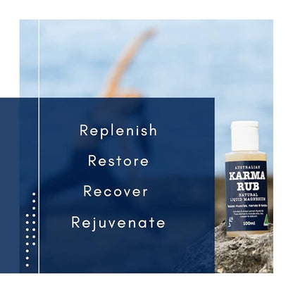 Australian Karma Rub Natural Liquid Magnesium 100 ML