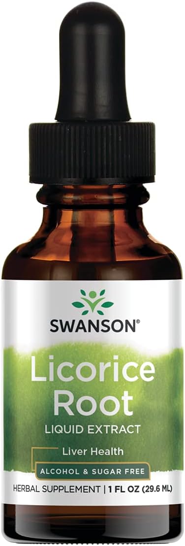 Swanson Licorice Root Liquid Extract 1 FL OZ