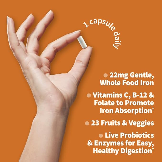 Vitamin Code Raw Iron 30ct Capsules