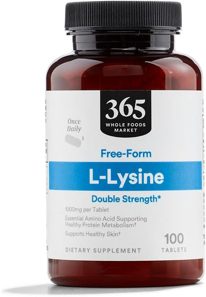 Whole Foods Market, L-Lysine Double Strength, 100 ct