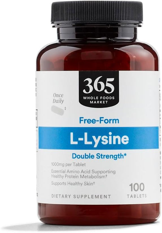Whole Foods Market, L-Lysine Double Strength, 100 ct