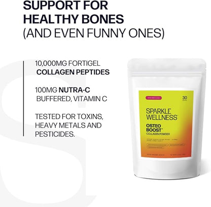 Collagen Magnesium Rest + Restore (Honey Lemonade) [30-Serves] and Osteo Boost (Mixed Berry) [30-Serves | Magnesium, VERISOL & FORTIBONE Bioactive Collagen Peptides