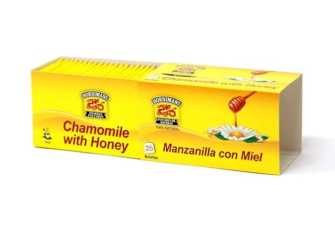 Hornimans Herbal Teas 25ct (Chamomile Honey (Manzanilla Miel))