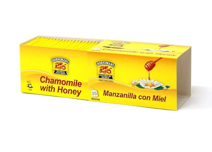 Hornimans Herbal Teas 25ct (Chamomile Honey (Manzanilla Miel))