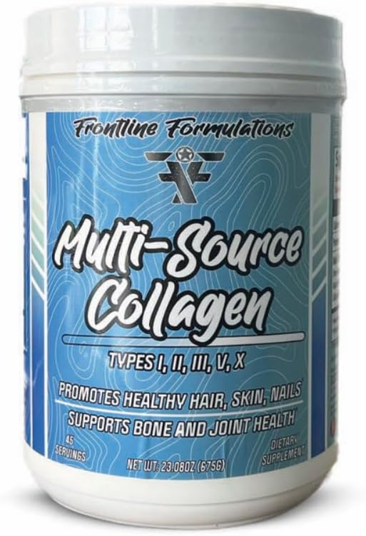 Multi-Source Collagen, Promotes Hair, Skin and Nail Health (Unflavored)