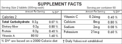 HERBAL HILLS Alfalfa Tablet and Arjuna Capsules Bark Extract Pack of 2 Combo