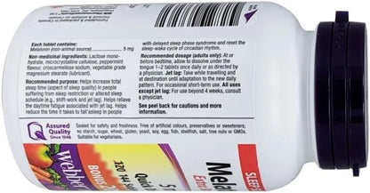 Webber Naturals Melatonin Easy Dissolve, 5 mg, 144 sublingual Tablets