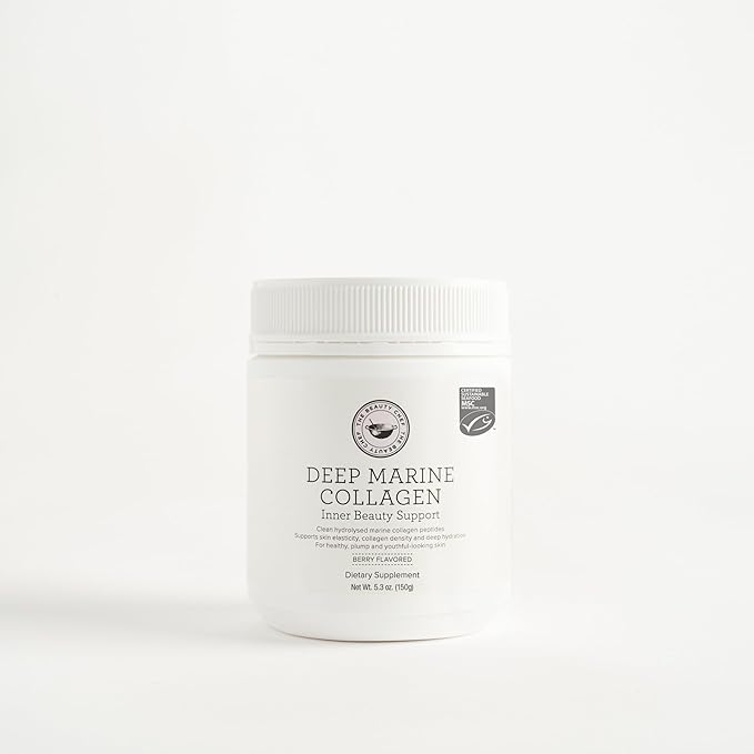 The Beauty Chef Deep Marine Collagen™ Inner Beauty Support – Berry-Flavoured Collagen Powder for Skin Hydration and Elasticity, Sourced from Wild-Caught, Deep-Sea North Atlantic Cod, 5.3 oz / 150g