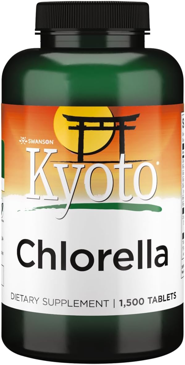 Swanson Chlorella 194 mg 1500 Tabs