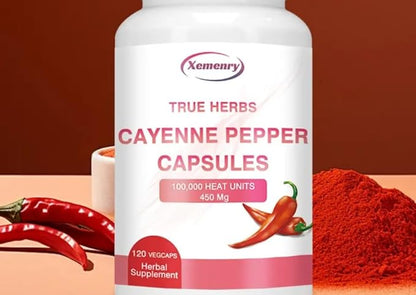 True Herbs Cayenne Pepper Capsules