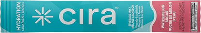 Cira Hydration Stick Packs - Electrolyte Powder & Drink Mix for On-The-Go Dehydration Relief & Recovery - Watermelon Sugar, 20 Servings