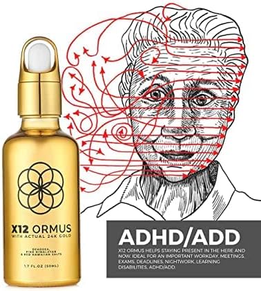 Ormus Monoatomic Gold Concentrate (HIGH Potency x12) - 1.7 fl. oz (50 ml) & Natural SHILAJIT Tablets - 120 Count, Sun Dried 100% Pure Shilajit for Men & Women