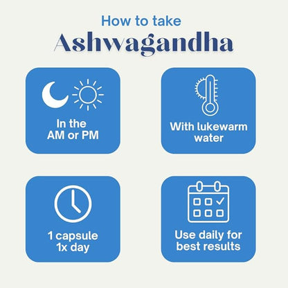 Ashwagandha Shilajit Bacopa Capsules Stress Support, Cognitive Support, Digestive Health with Turmeric, Amla & Triphala – GMP Certified, Non-GMO, Vegan – 30 Count